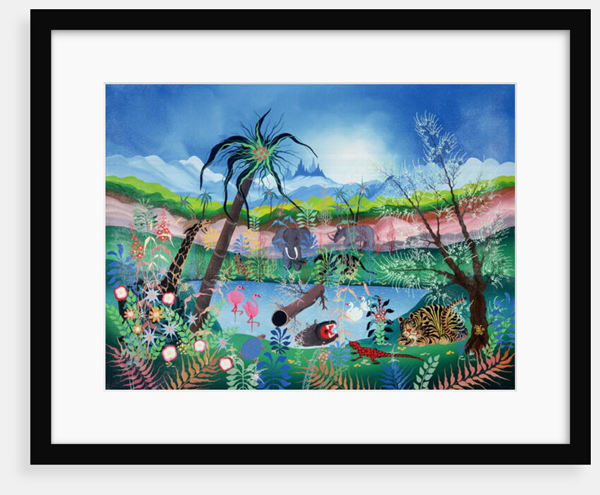 The Garden of Eden by Herbert Hofer