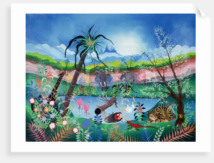 The Garden of Eden by Herbert Hofer