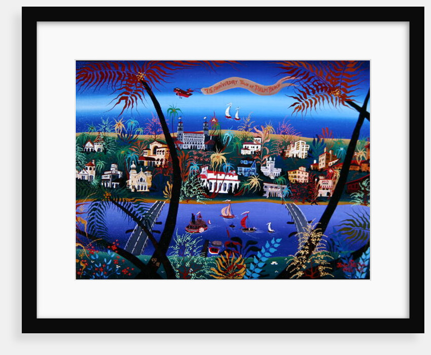 75th Anniversary of Palm Beach, Florida by Herbert Hofer