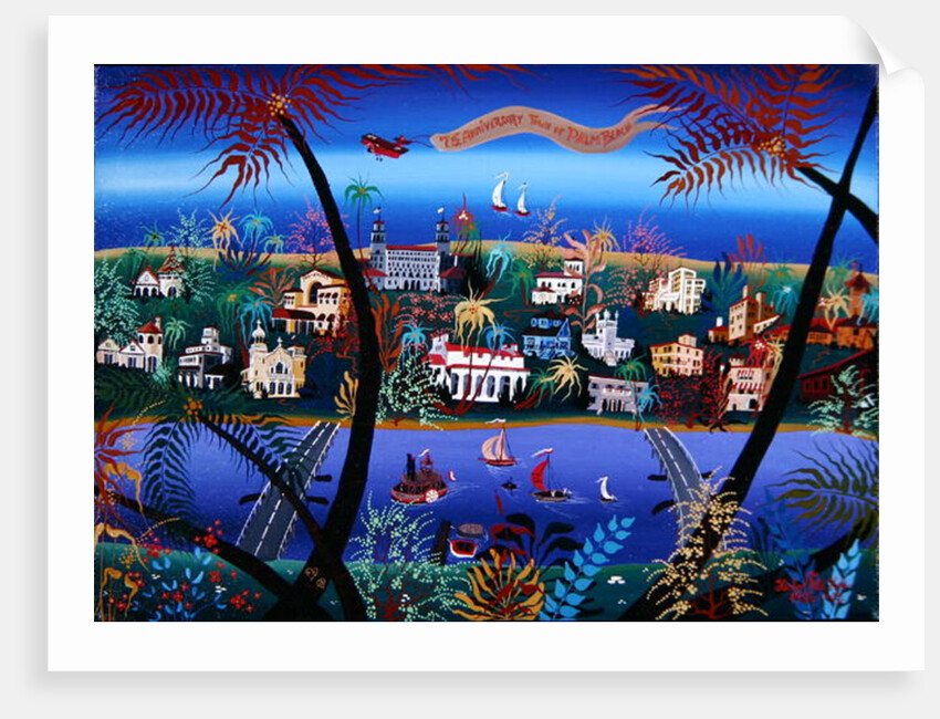 75th Anniversary of Palm Beach, Florida by Herbert Hofer