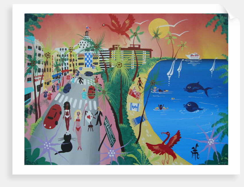 Oceandrive, Miami, 2012 by Herbert Hofer