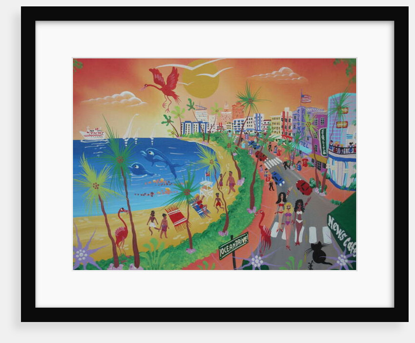 Oceandrive, Miami Beach, 2012 by Herbert Hofer