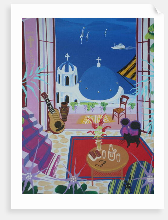 Santorini, 2012 by Herbert Hofer