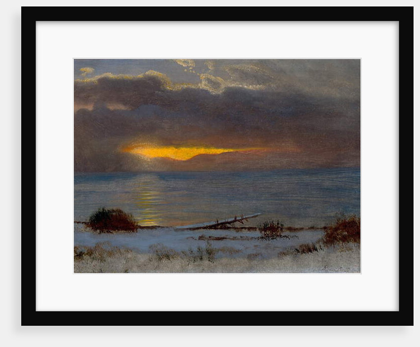 Sunrise on Lake Tahoe, California, 1872 by Albert Bierstadt
