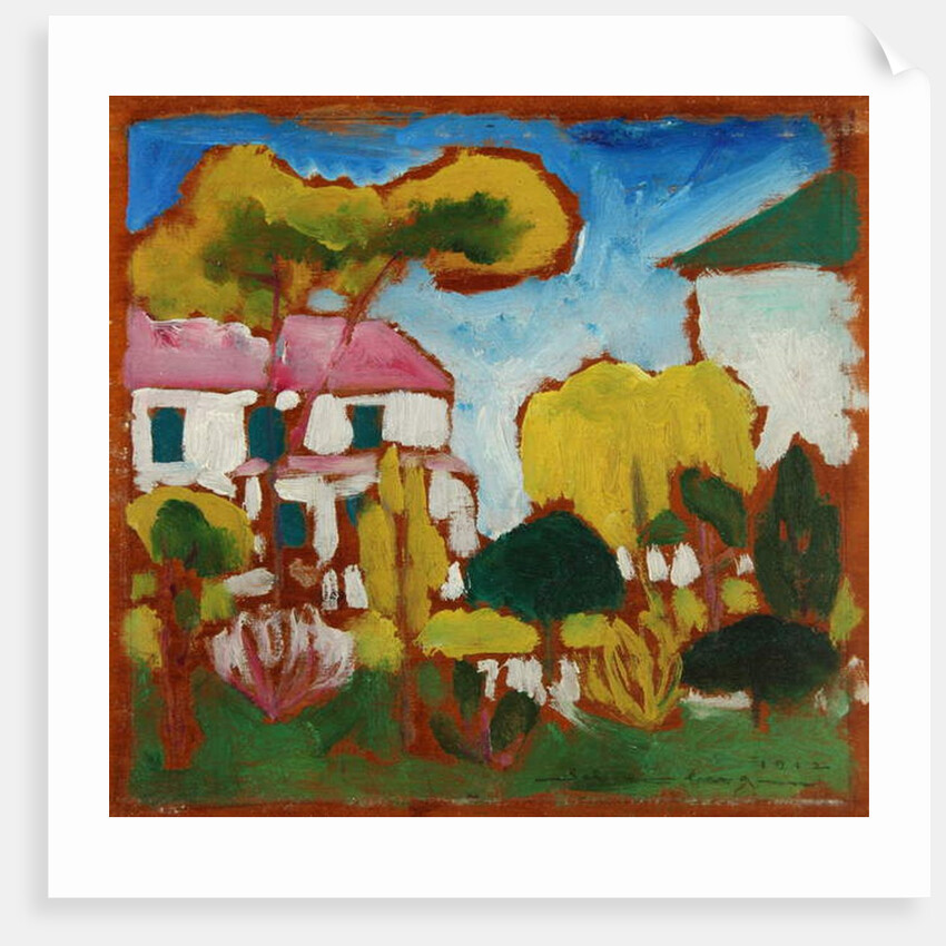 Landscape, 1912 by Morton Livingston Schamberg