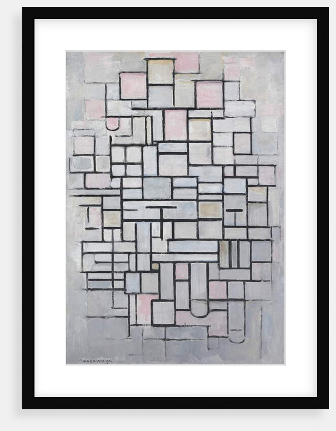 Composition No. IV, 1914 by Piet Mondrian