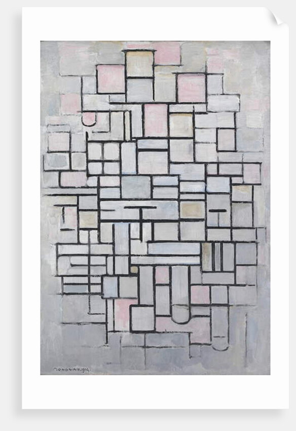 Composition No. IV, 1914 by Piet Mondrian