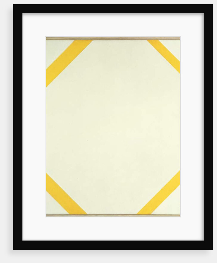 Lozenge Composition with Four Yellow Lines, 1933 by Piet Mondrian