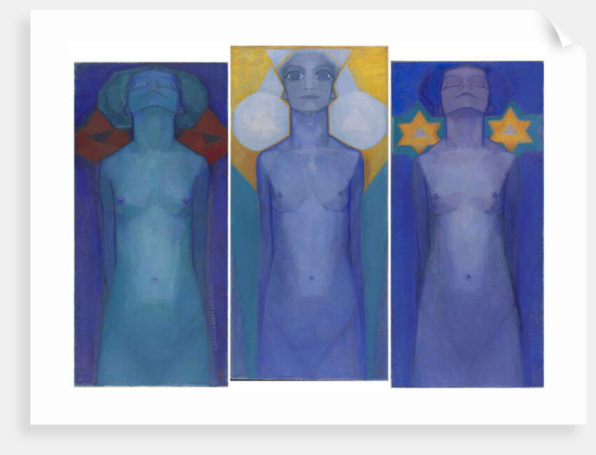 Evolution, c.1911 by Piet Mondrian