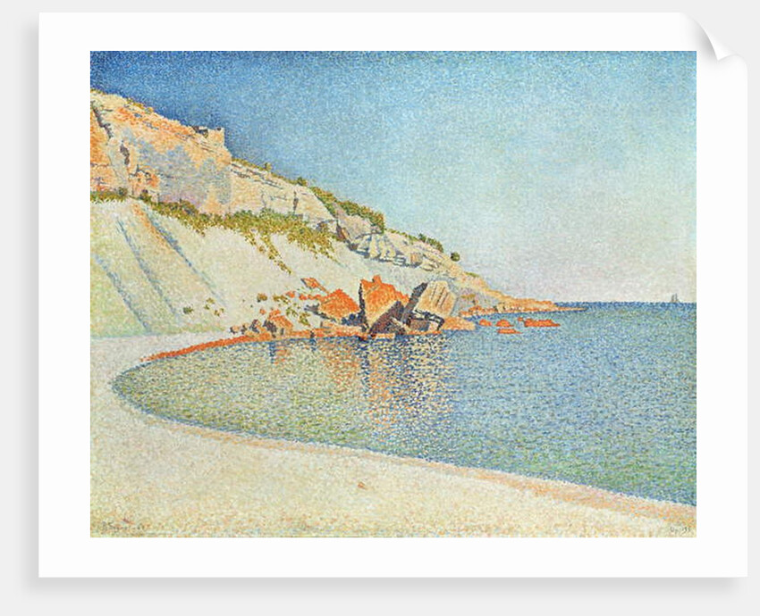 Cote d'Azur, 1889 by Paul Signac