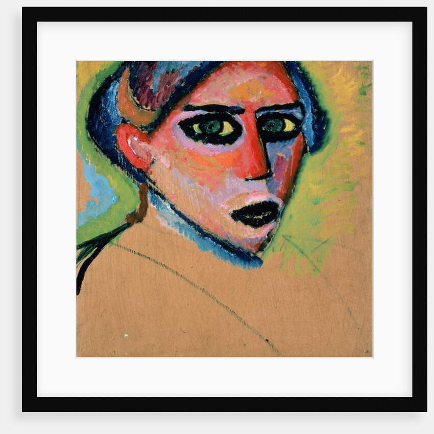 Woman's head, 1911 by Alexej von Jawlensky