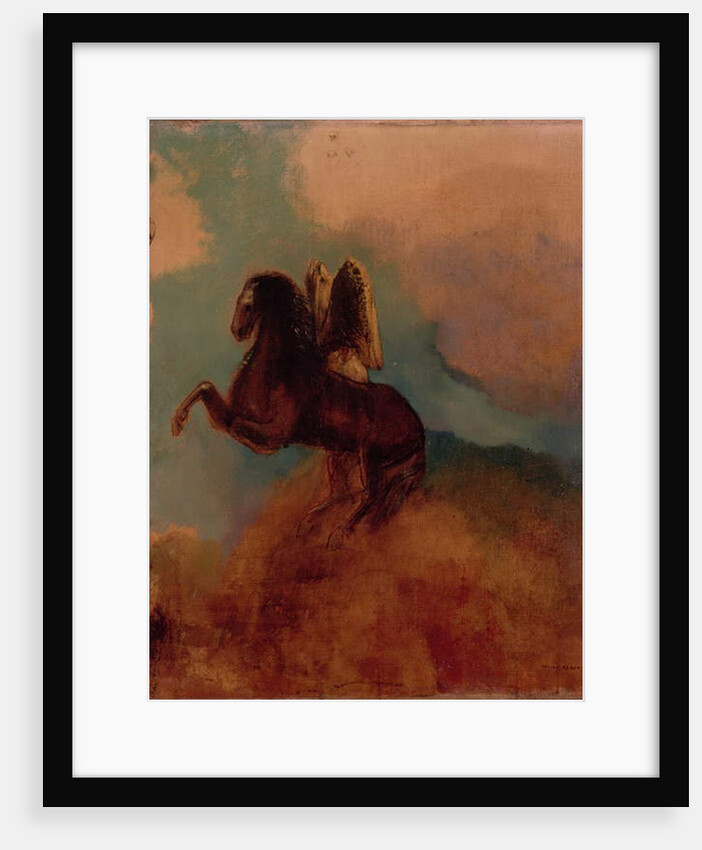 Pegasus, 1914 by Odilon Redon