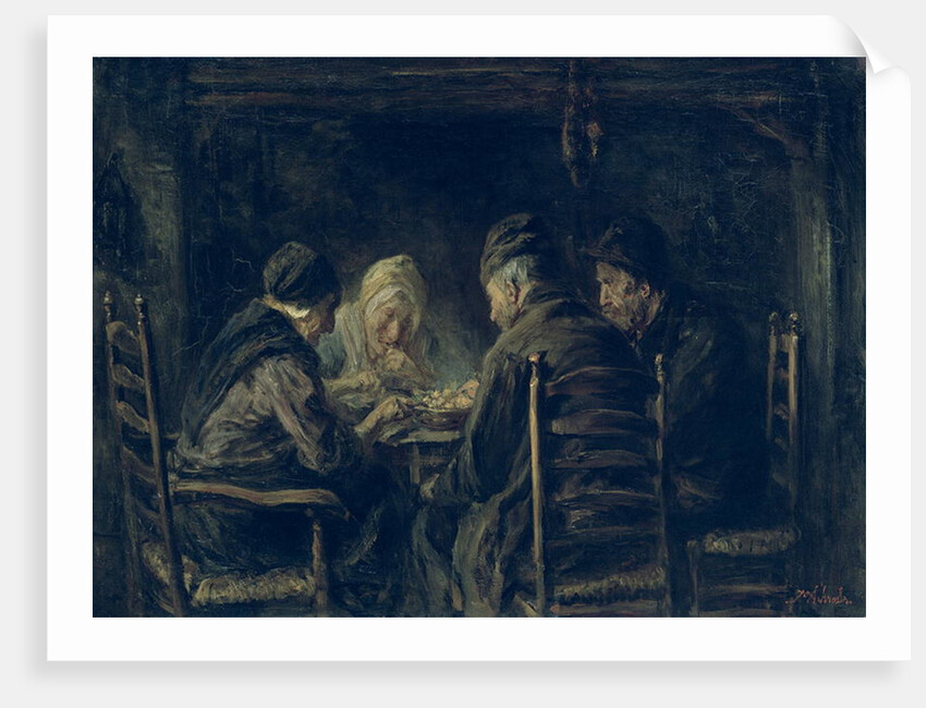 The Potato Eaters, 1902 by Jozef Israels