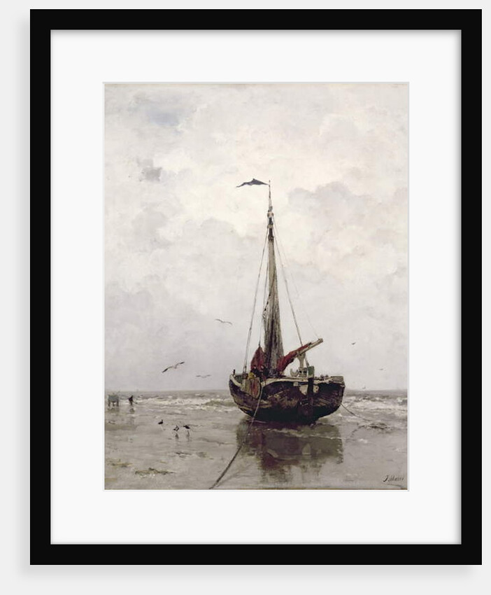 The Fishing Boat, 1878 by Jacob Henricus or Hendricus Maris