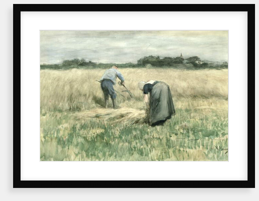 The Harvest by Anton Mauve