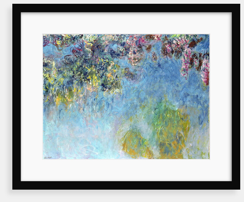 Wisteria, 1920-25 by Claude Monet