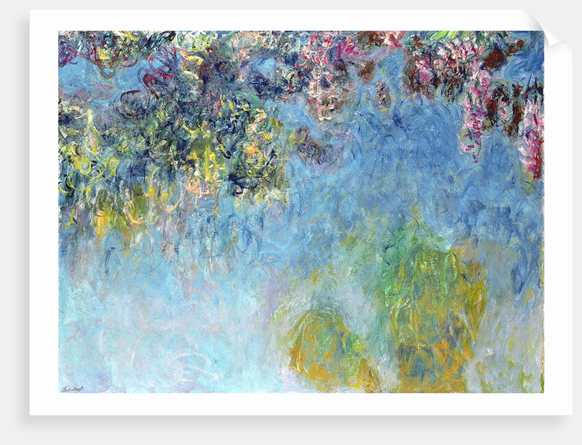 Wisteria, 1920-25 by Claude Monet