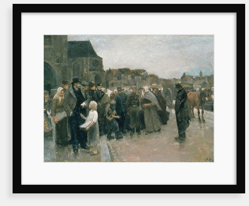 The Arrest, 1885 by Jan Theodore Toorop