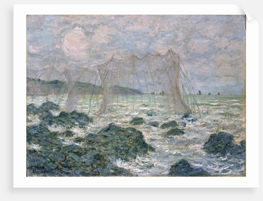 The Nets, 1882 by Claude Monet