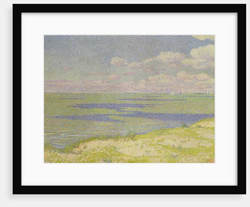 View of the River Scheldt, 1893 by Theo van Rysselberghe