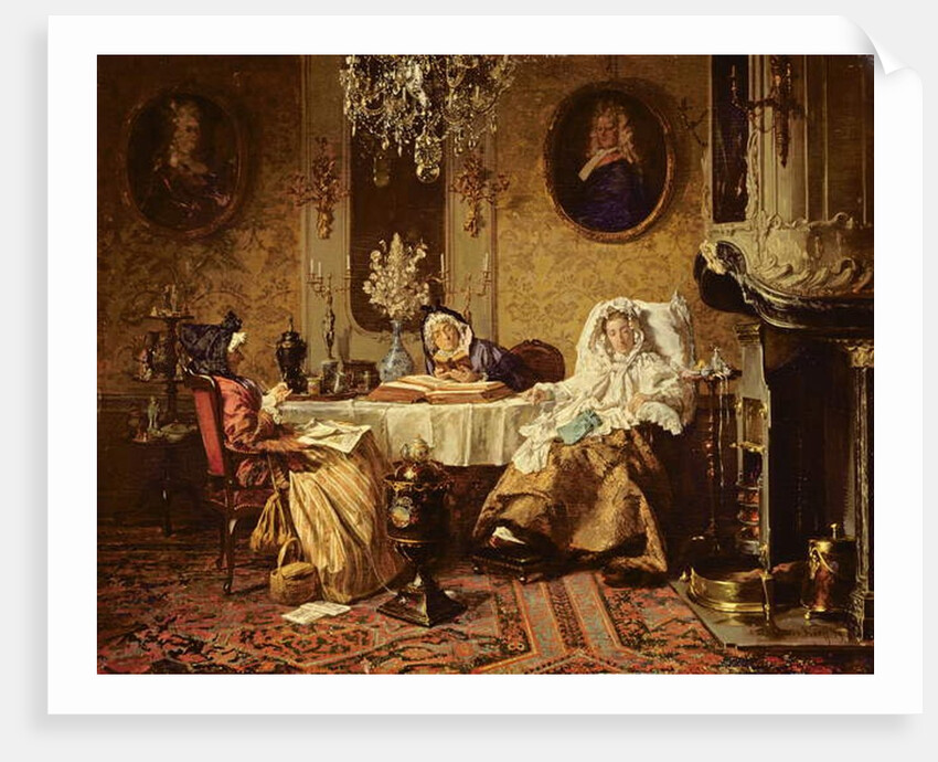 The Bible Reading, 1879 by Alexander Hugo Bakker-Korff