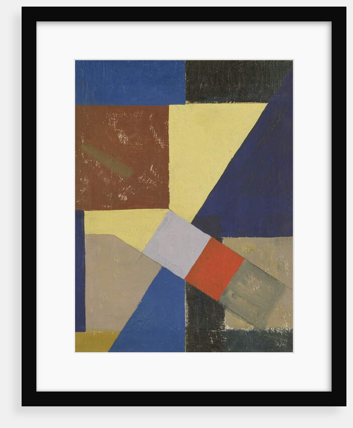 Abstract composition, 1923-25 by Kurt Schwitters