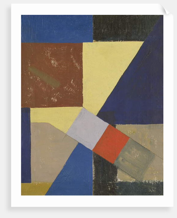 Abstract composition, 1923-25 by Kurt Schwitters