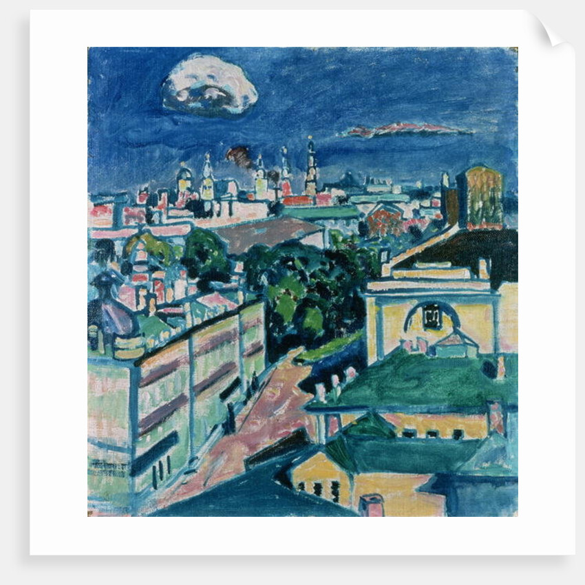 View of Moscow by Wassily Kandinsky