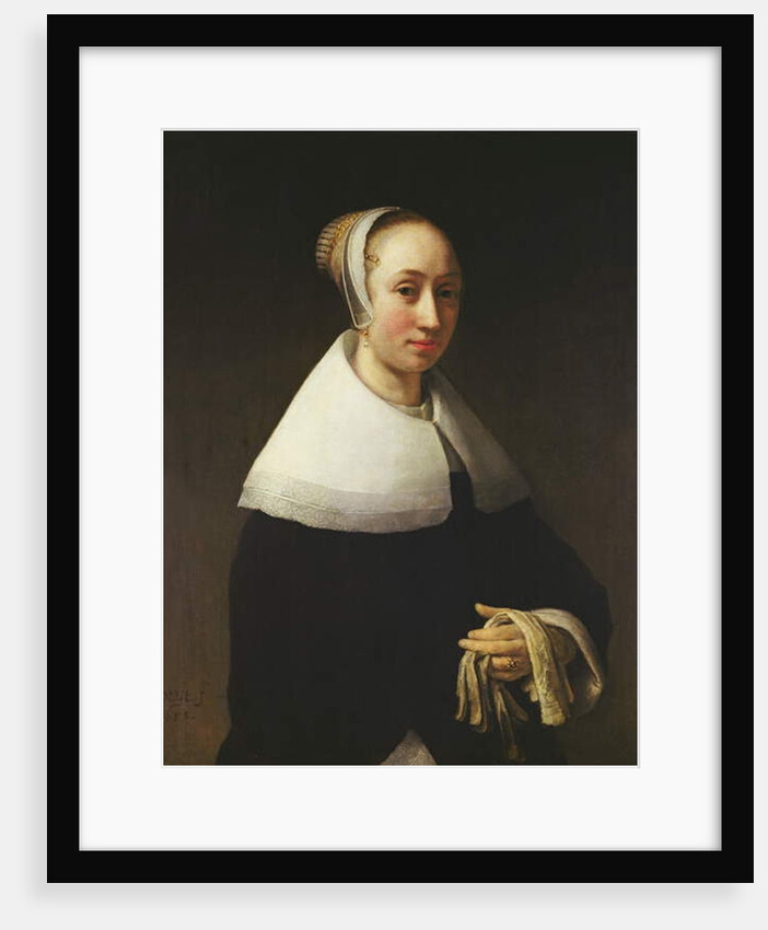 Portrait of a lady, 1653 by Willem Drost