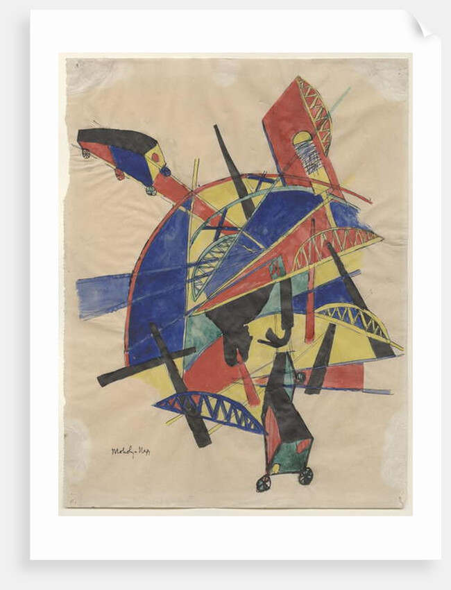 Bridges, 1920-21 by Laszlo Moholy-Nagy