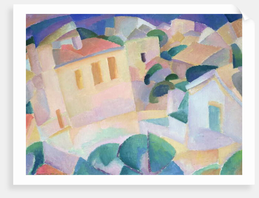 Terrino, Mallorca, 1914 by Leo Gestel