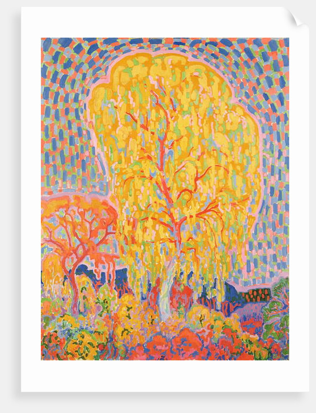 Autumn tree by Leo Gestel