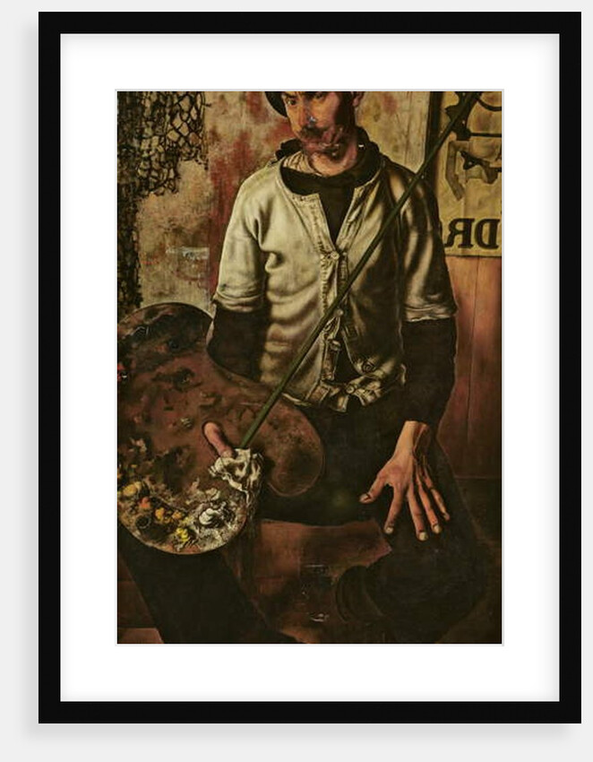 Self portrait by Dick Ket