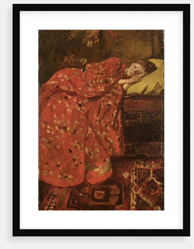 The Red Kimono by Georg-Hendrik Breitner