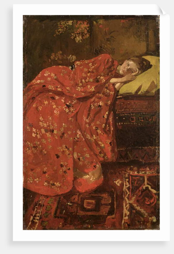 The Red Kimono by Georg-Hendrik Breitner
