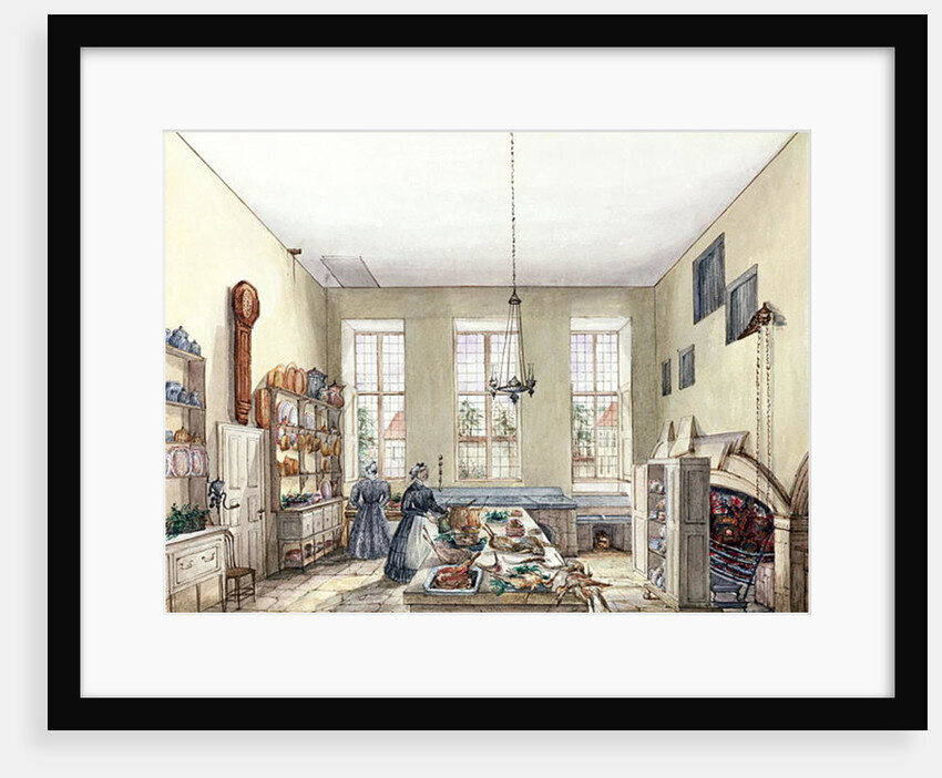 The Kitchen at Aynhoe, 3rd February 1847 by Lili Cartwright
