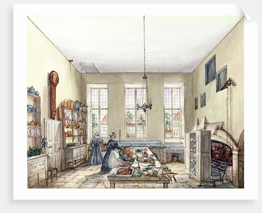 The Kitchen at Aynhoe, 3rd February 1847 by Lili Cartwright