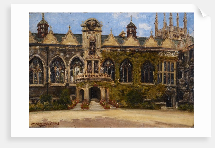 Oriel College by J. Edward Homerville Hague