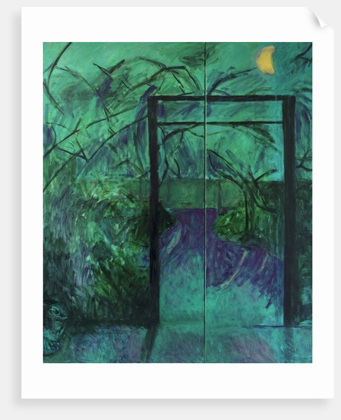 Moonlit Garden, 2014 by Julie Held