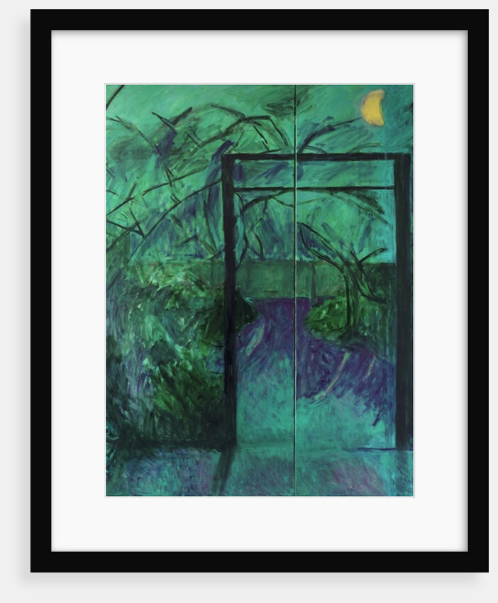 Moonlit Garden, 2016 by Julie Held