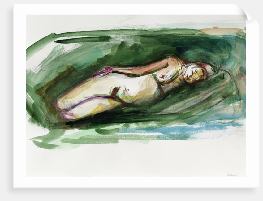 Reclining Nude, 2015 by Julie Held