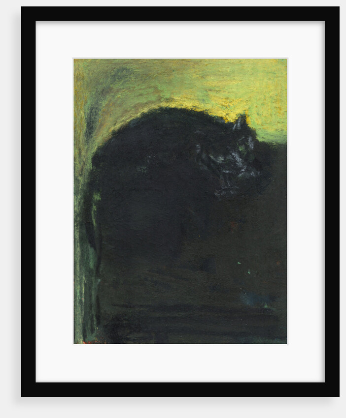 Black cat, 2017 by Julie Held
