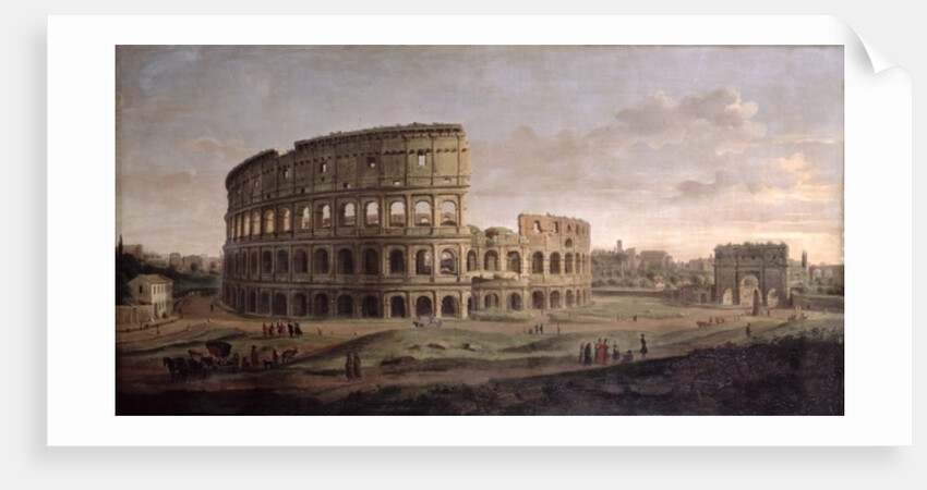 The Colosseum by Gaspar van Wittel