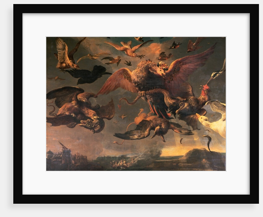 William III's Lowland Wars by Melchior de Hondecoeter