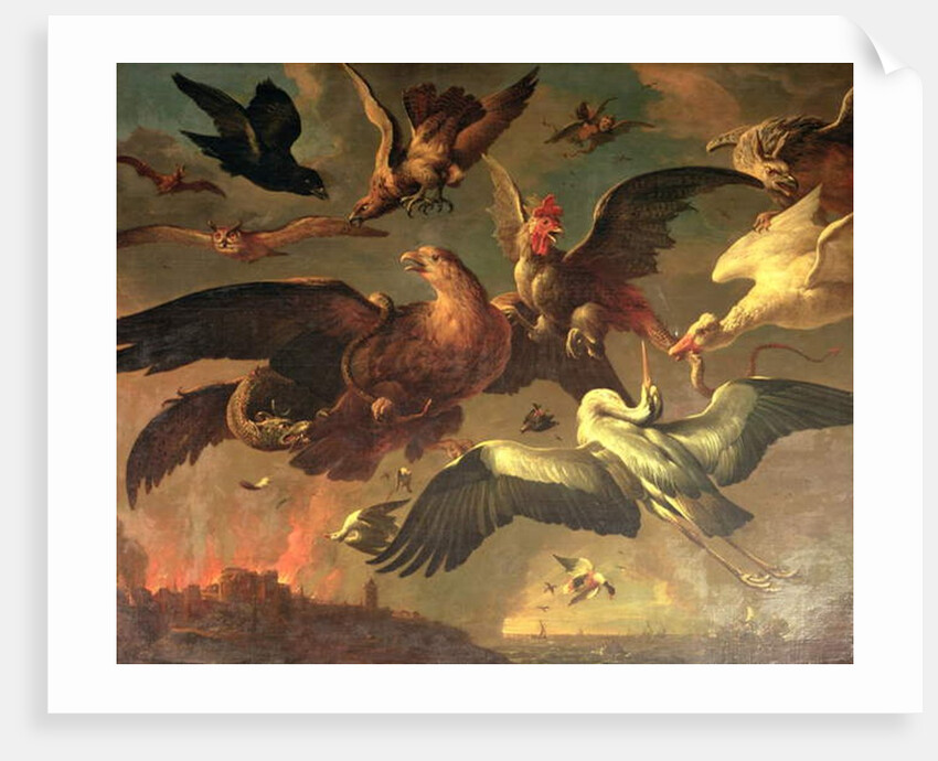 William III's Lowland Wars by Melchior de Hondecoeter