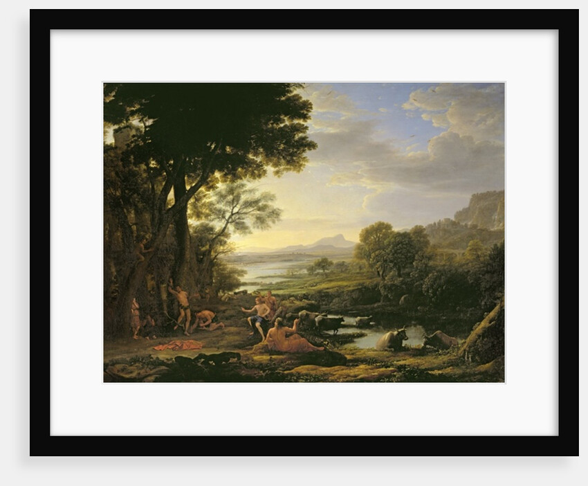 Apollo flaying Marsyas by Claude Lorrain
