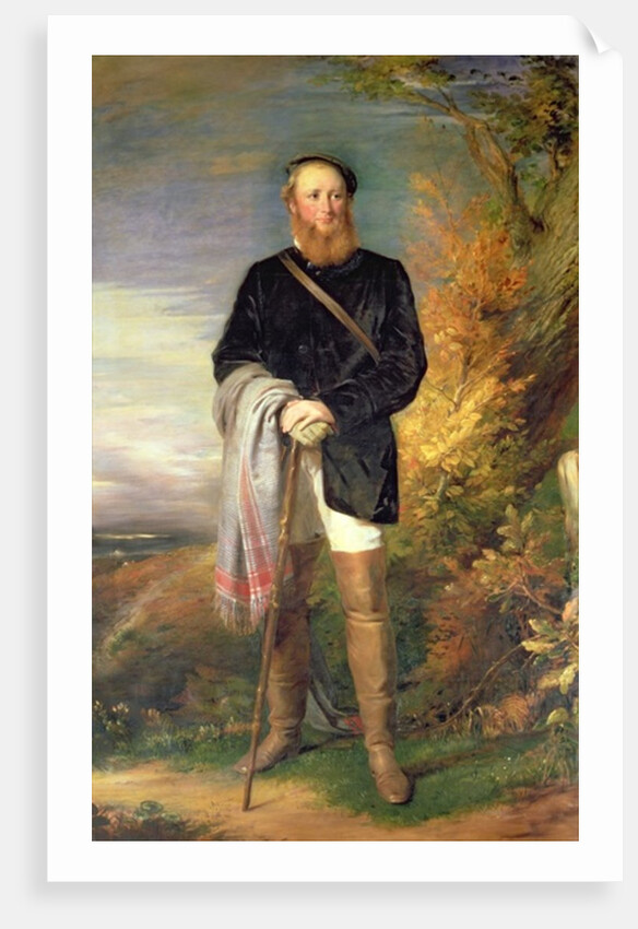 Thomas William Coke of Holkham 2nd Earl of Leicester by George Richmond