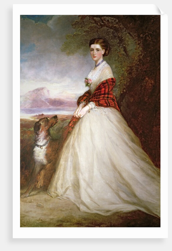 Portrait of Gertrude, Countess of Dunmore by Richard Buckner