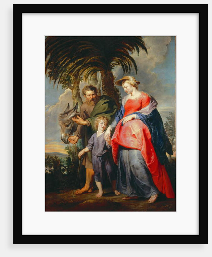 Return of the holy family from Egypt by Peter Paul Rubens