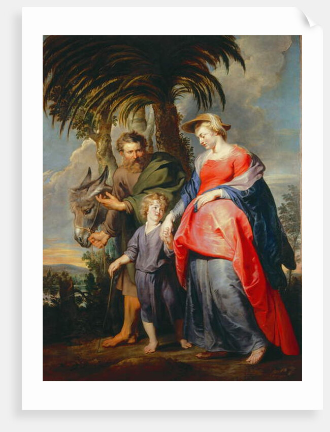Return of the holy family from Egypt by Peter Paul Rubens